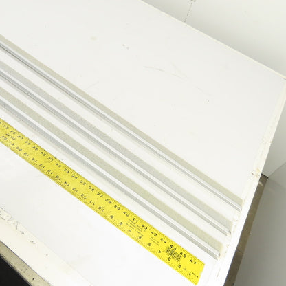 NGP 60" Nylon Brush Perimeter Seals Door Sweep Lot Of 3