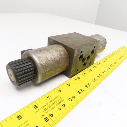 Bosch 081WV10P1V1001WS024/00D0 5/3 Position Closed Center Solenoid Valve 24VDC