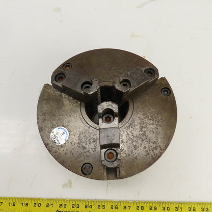Pratt Bernerd 1272 10" 3-Jaw Self Centering Lathe Scroll Chuck 2.45" Thru Hole