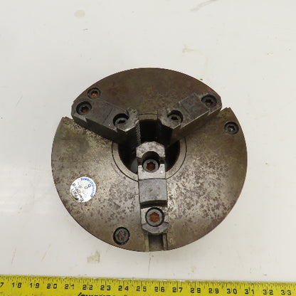 Pratt Bernerd 1272 10" 3-Jaw Self Centering Lathe Scroll Chuck 2.45" Thru Hole