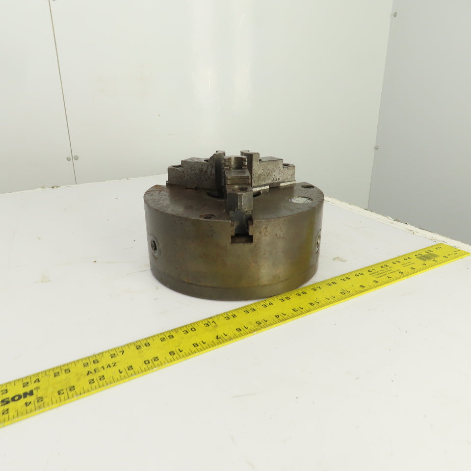 Pratt Bernerd 1272 10" 3-Jaw Self Centering Lathe Scroll Chuck 2.45" Thru Hole