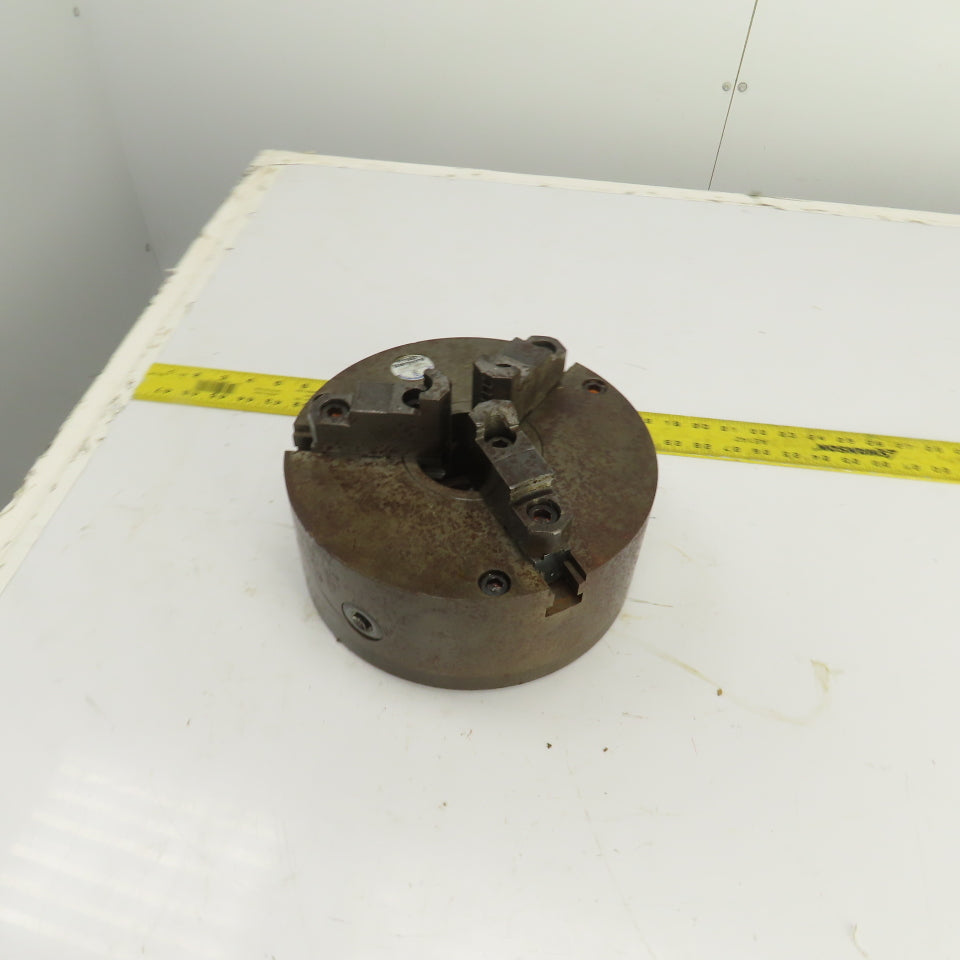 Pratt Bernerd 1272 10" 3-Jaw Self Centering Lathe Scroll Chuck 2.45" Thru Hole