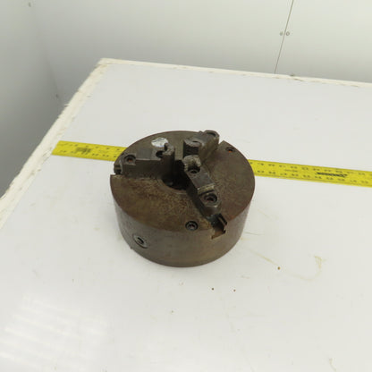 Pratt Bernerd 1272 10" 3-Jaw Self Centering Lathe Scroll Chuck 2.45" Thru Hole