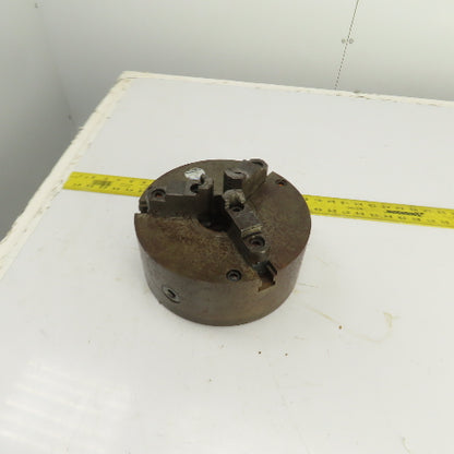 Pratt Bernerd 1272 10" 3-Jaw Self Centering Lathe Scroll Chuck 2.45" Thru Hole