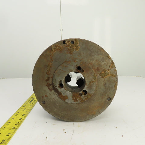 Pratt Bernerd 1272 10" 3-Jaw Self Centering Lathe Scroll Chuck 2.45" Thru Hole