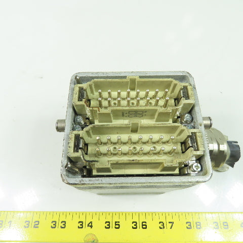 ILME IP65 VR2 Enclosure Panel Interface Connector 32-Pin Male 14A 600V