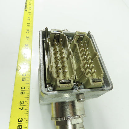 ILME IP65 VR2 Enclosure Panel Interface Connector 32-Pin Male 14A 600V
