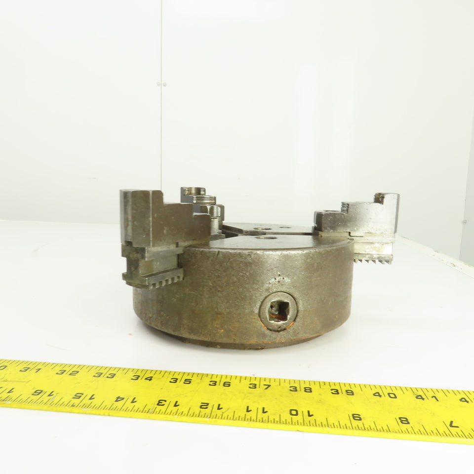 Cushman 236-B6 8" 3-Jaw Self Centering Scroll Lathe Chuck 1.9" Thru Hole