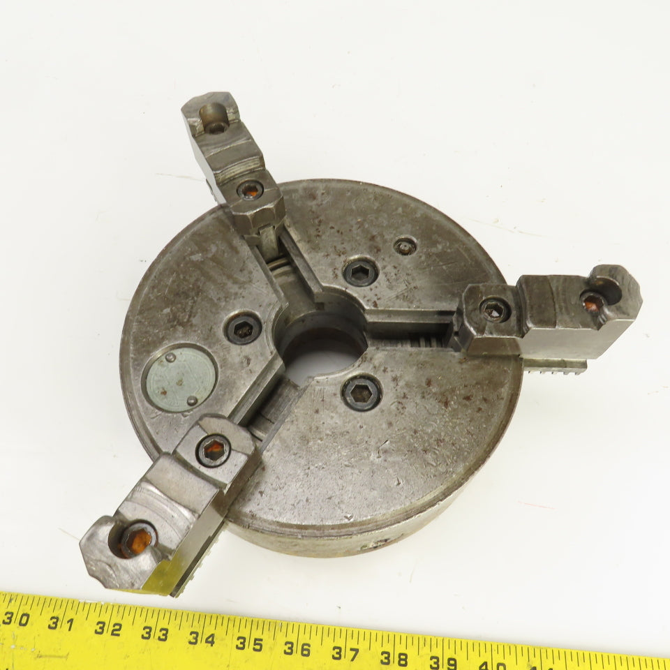 Cushman 236-B6 8" 3-Jaw Self Centering Scroll Lathe Chuck 1.9" Thru Hole