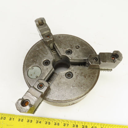 Cushman 236-B6 8" 3-Jaw Self Centering Scroll Lathe Chuck 1.9" Thru Hole