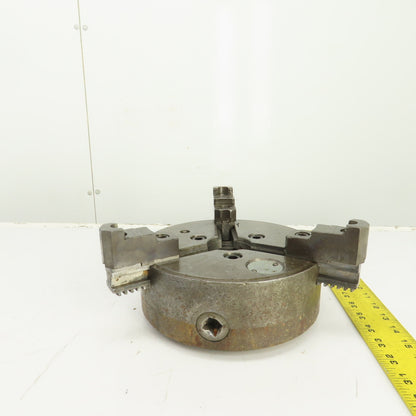 Cushman 236-B6 8" 3-Jaw Self Centering Scroll Lathe Chuck 1.9" Thru Hole