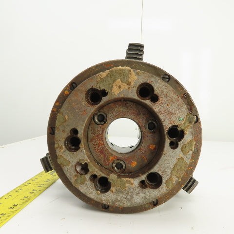 Cushman 236-B6 8" 3-Jaw Self Centering Scroll Lathe Chuck 1.9" Thru Hole