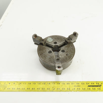 Cushman 236-B6 8" 3-Jaw Self Centering Scroll Lathe Chuck 1.9" Thru Hole