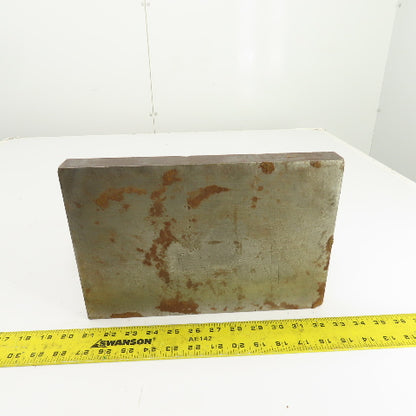 10" x 12" x 8" H Webbed Steel Angle Plate Set Up Fixture 1-1/4" Thick