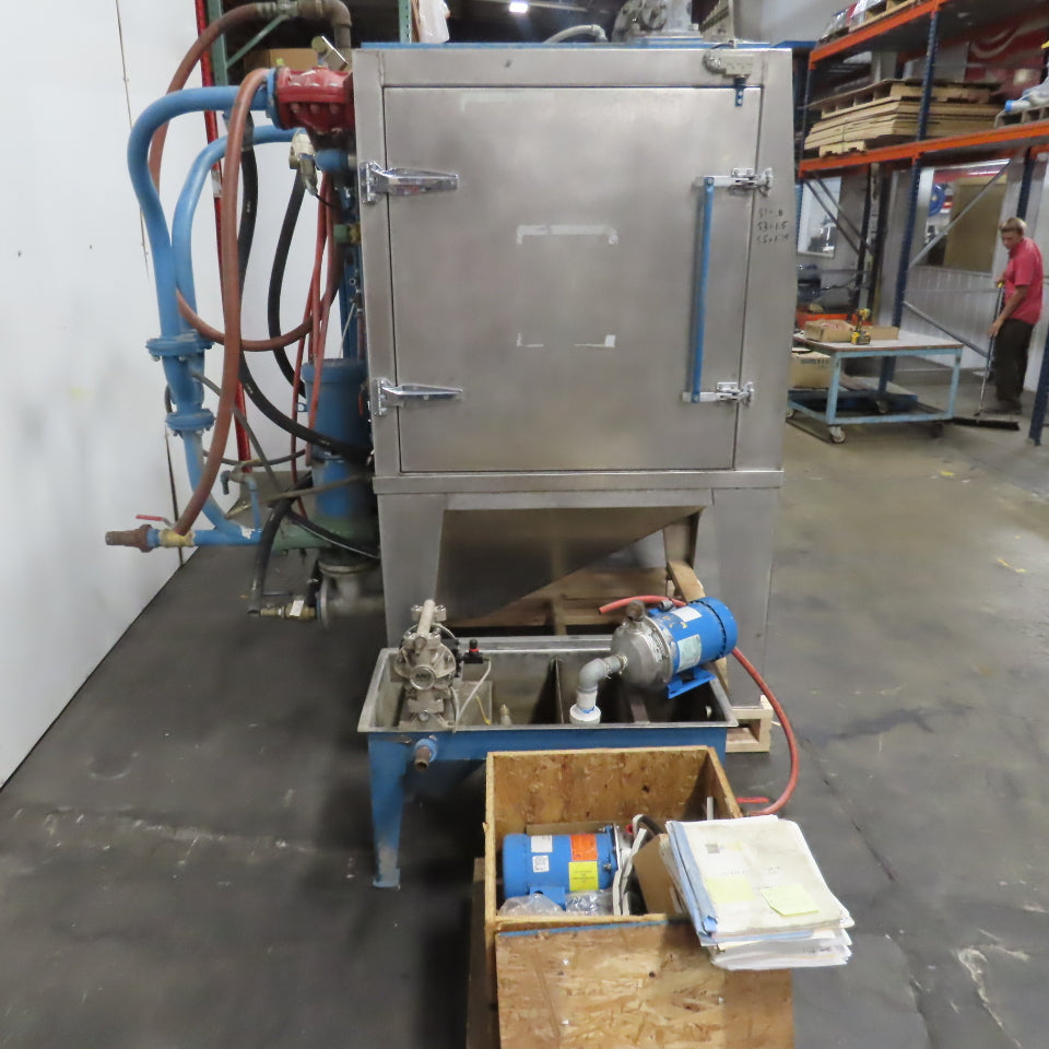 Automated Blasting Auto 4x4 Vaqua Wet Blast System 230/460V 3PH (NEEDS REPAIR)
