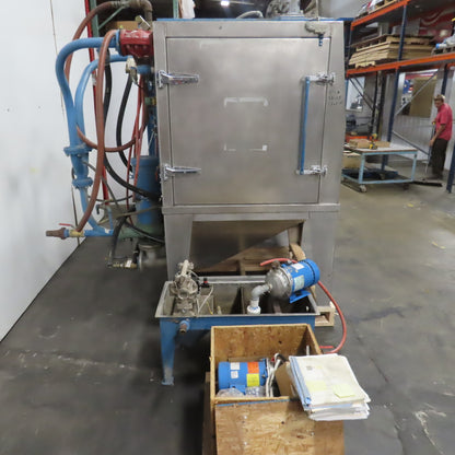 Automated Blasting Auto 4x4 Vaqua Wet Blast System 230/460V 3PH (NEEDS REPAIR)
