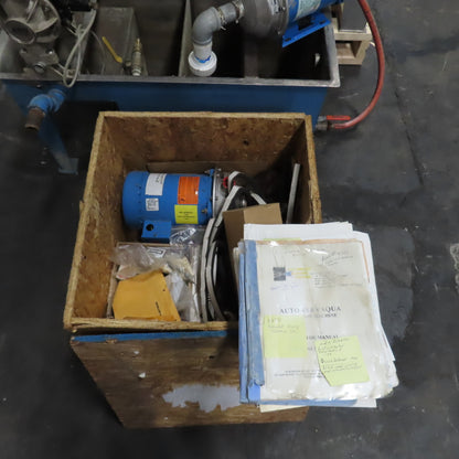 Automated Blasting Auto 4x4 Vaqua Wet Blast System 230/460V 3PH (NEEDS REPAIR)