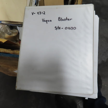 Automated Blasting Auto 4x4 Vaqua Wet Blast System 230/460V 3PH (NEEDS REPAIR)