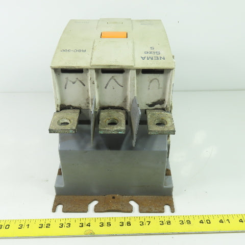 Benshaw RSC-300 600V Nema Size 5 Magnetic Contactor 350A 100-240V Coil