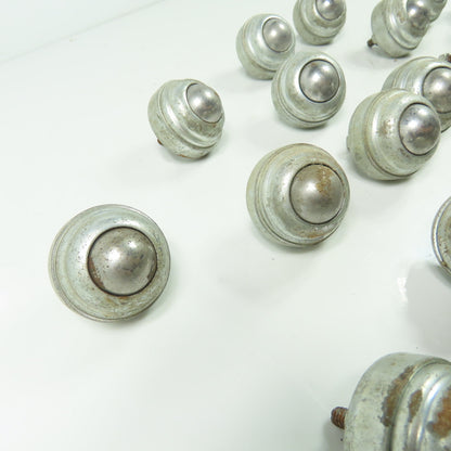 1-3/4" OD Threaded Ball Transfer Stud Mount Conveyor Roller Lot Of 20