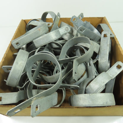 2-1/2" Chain Link Tension Band Lot Of 45