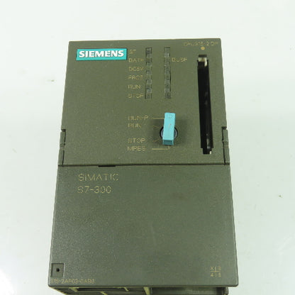 Siemens 1P 6ES7 315-2AF03-0AB0 Simatic S7-300 Controller Module 24VDC Input 0.9A