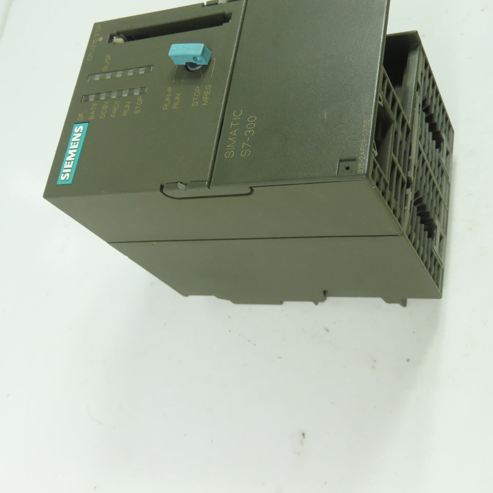 Siemens 1P 6ES7 315-2AF03-0AB0 Simatic S7-300 Controller Module 24VDC Input 0.9A