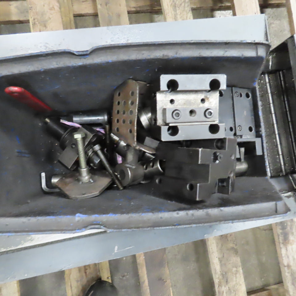 DMC DL 22LMB CNC Lathe Turning Center 12 Station Turret W/Chip Conveyor 200/220V