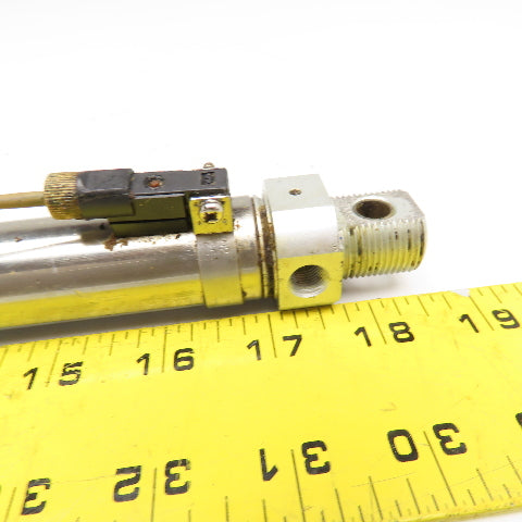 1" Bore 6" Stroke Magnetic Piston Double Acting Air Cylinder