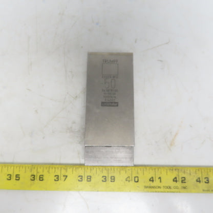 Trumpf 824322 EV023-W12 Brake Press Die 86° 50mm Wide R1.00 H=100mm Laser dur