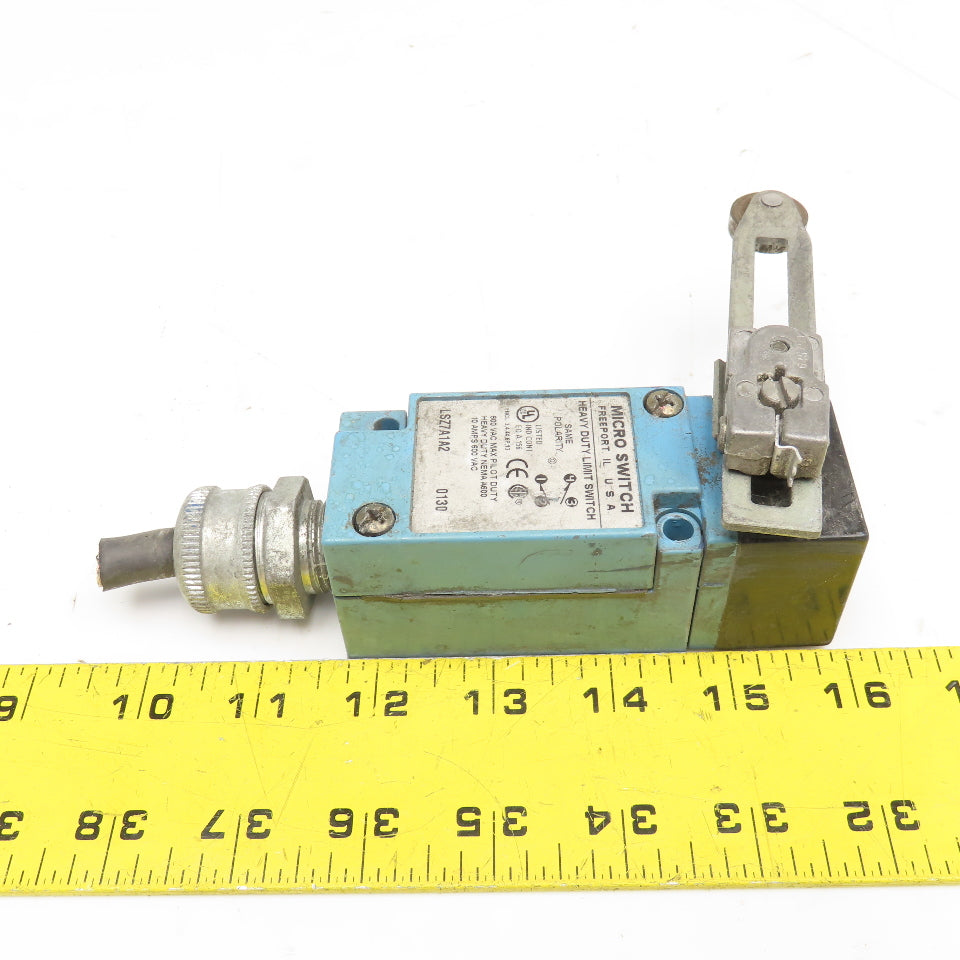 Micro Switch LSZ7A1A2 600VAC 10A Cam Roller Limit Switch Straight Arm