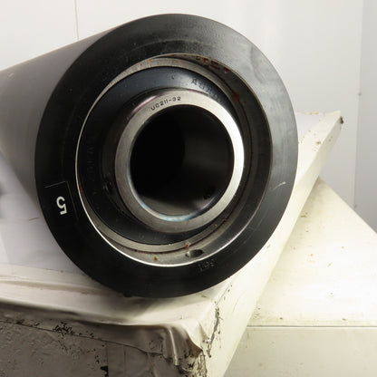 5-3/16" OD x 65" Aluminum Ball Bearing Gravity Conveyor Roller 2" Bore