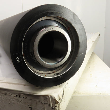 5-3/16" OD x 65" Aluminum Ball Bearing Gravity Conveyor Roller 2" Bore