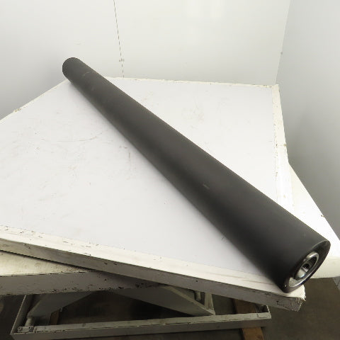 5-3/16" OD x 65" Aluminum Ball Bearing Gravity Conveyor Roller 2" Bore