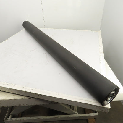 5-3/16" OD x 65" Aluminum Ball Bearing Gravity Conveyor Roller 2" Bore