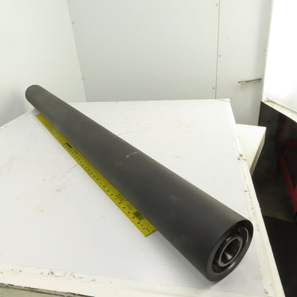 5-3/16" OD x 65" Aluminum Ball Bearing Gravity Conveyor Roller 2" Bore