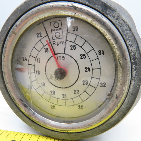 Dreher VT5 RPM Gauge Dial VT5 5/8-8 ACME Thread