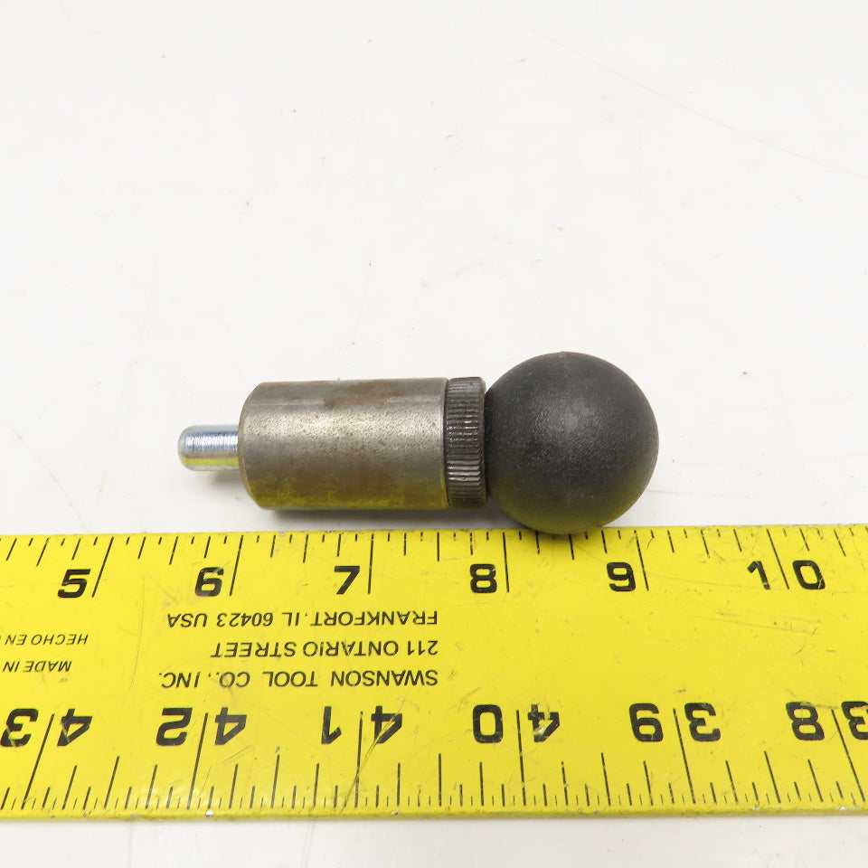 3/8" Diam x 5/8" Long Spring Loaded Ball Knob Locking Bolt