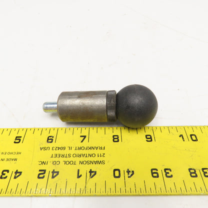 3/8" Diam x 5/8" Long Spring Loaded Ball Knob Locking Bolt