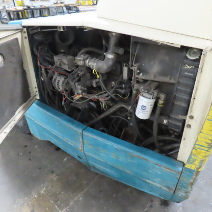Tennant 810 Rider Parking Lot Floor Industrial Warehouse Sweeper LP-Needs Repair