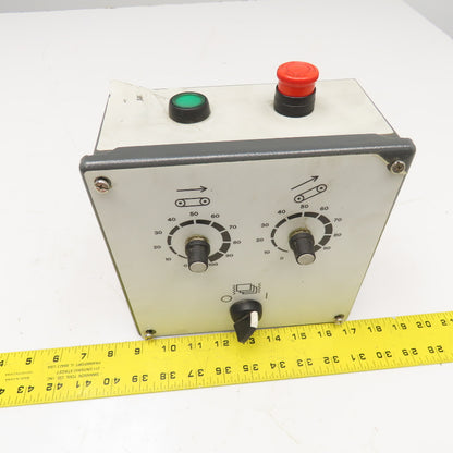 Speed Control Potentiometer Conveyor Control Box
