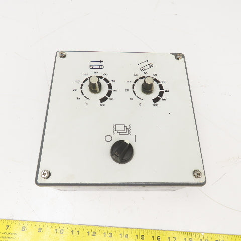 Speed Control Potentiometer Conveyor Control Box