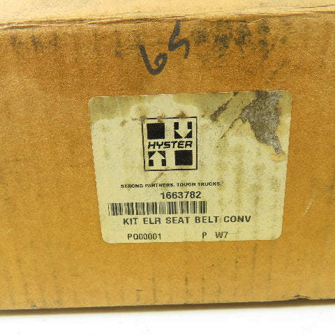 Hyster 1663782 ELR Seat Belt Conversion Kit