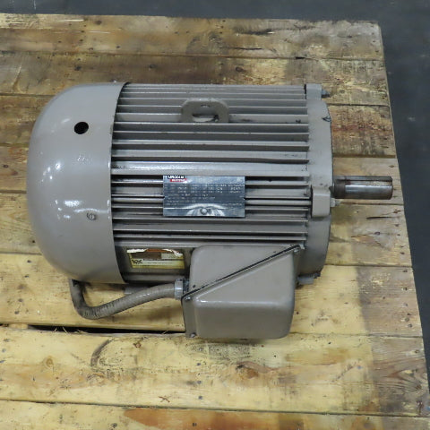 Lincoln AF6P7.5T61 7.5HP Electric Motor 1175RPM 230/460V 3PH 254T Frame Tested