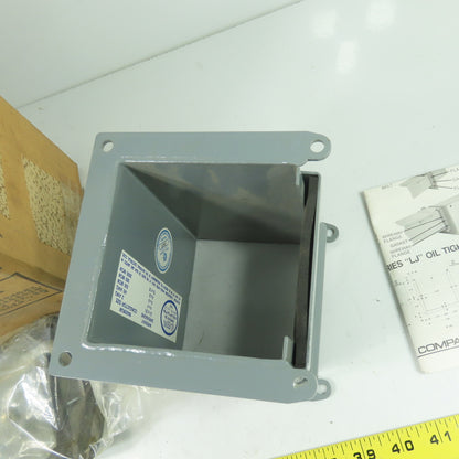 Square D LJ406 Wire Way Conduit Duct 4"x4"