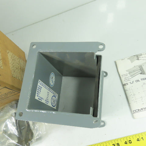 Square D LJ406 Wire Way Conduit Duct 4"x4"