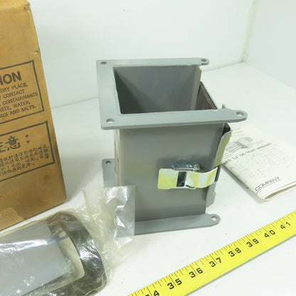 Square D LJ406 Wire Way Conduit Duct 4"x4"