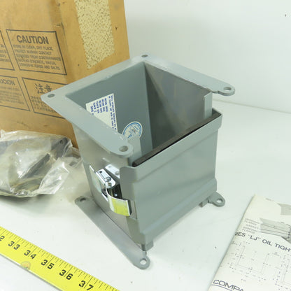 Square D LJ406 Wire Way Conduit Duct 4"x4"
