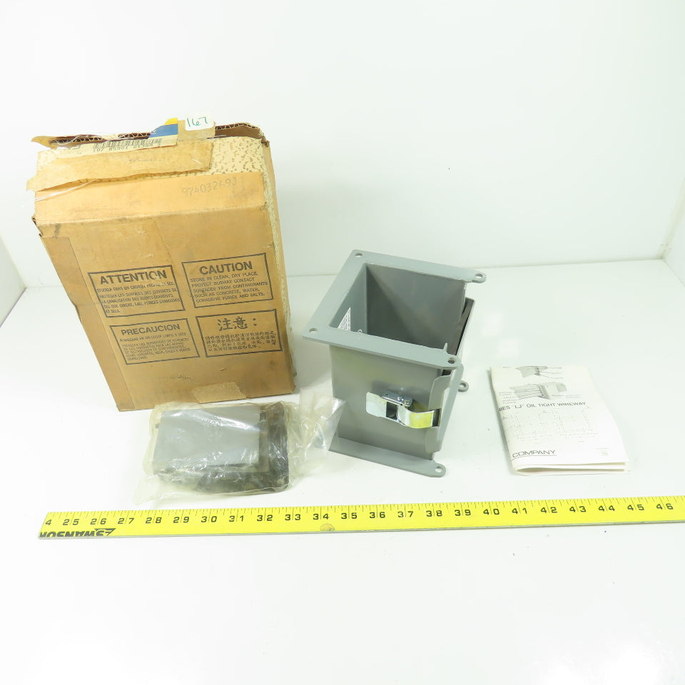 Square D LJ406 Wire Way Conduit Duct 4"x4"