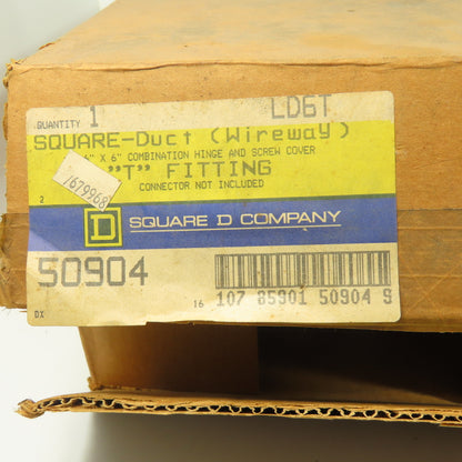 Square D LD6T Combination Hinge and Screw Cover 6" x 6"